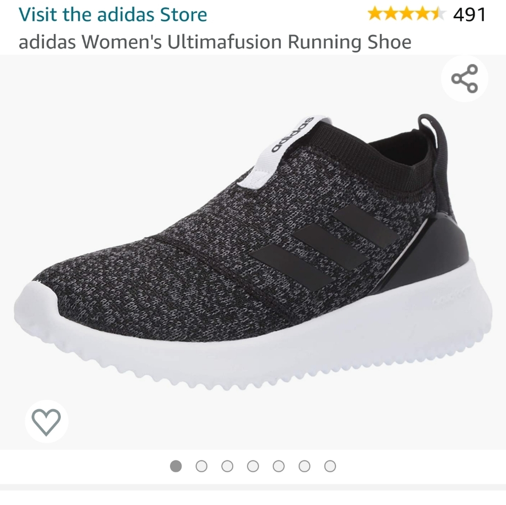 Adidas ultimafusion running shoes 9.5